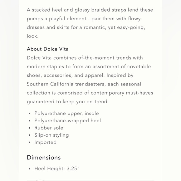 NWT Anthropologie Dolce Vita Paily‎ Heels in Rose Size 7 Pink - Picture 9 of 9